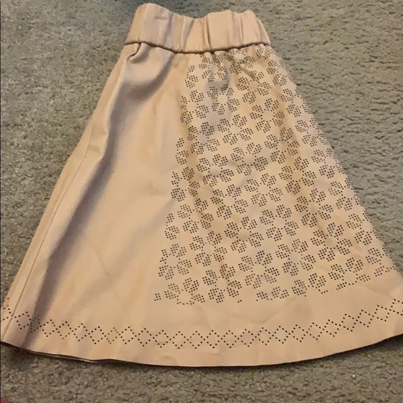 Fall Leather Skirt - Picture 2 of 3